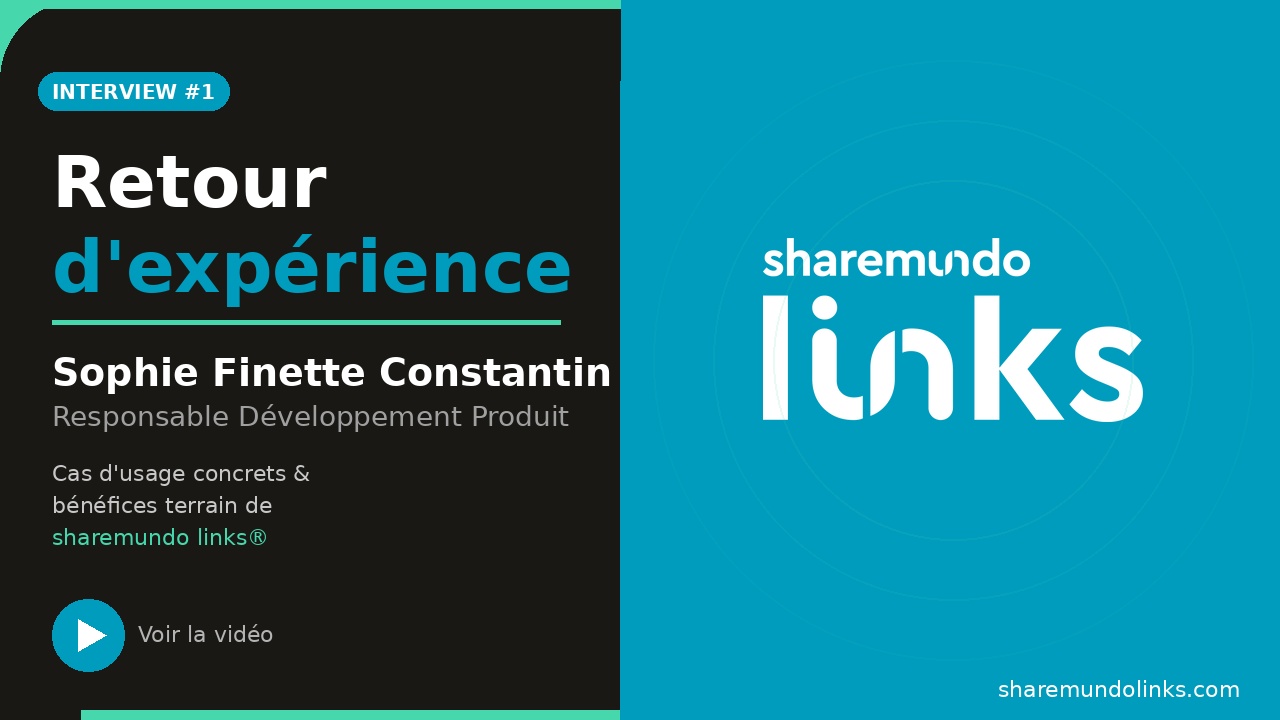 sharemundo - ITW sharemundo links - Sophie Finette Constantin